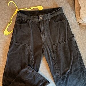 No Boundaries Men's Dark Gray Corduroy Pants
